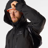 Veste Alpha pour homme Arc'teryx en noir 