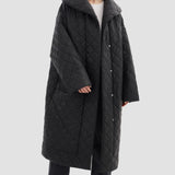 LAMARQUE Women's Hendrika Oversized Quilted Coat