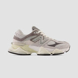 New Balance Unisex 9060 Sneaker in Rain Cloud with Castlerock and White