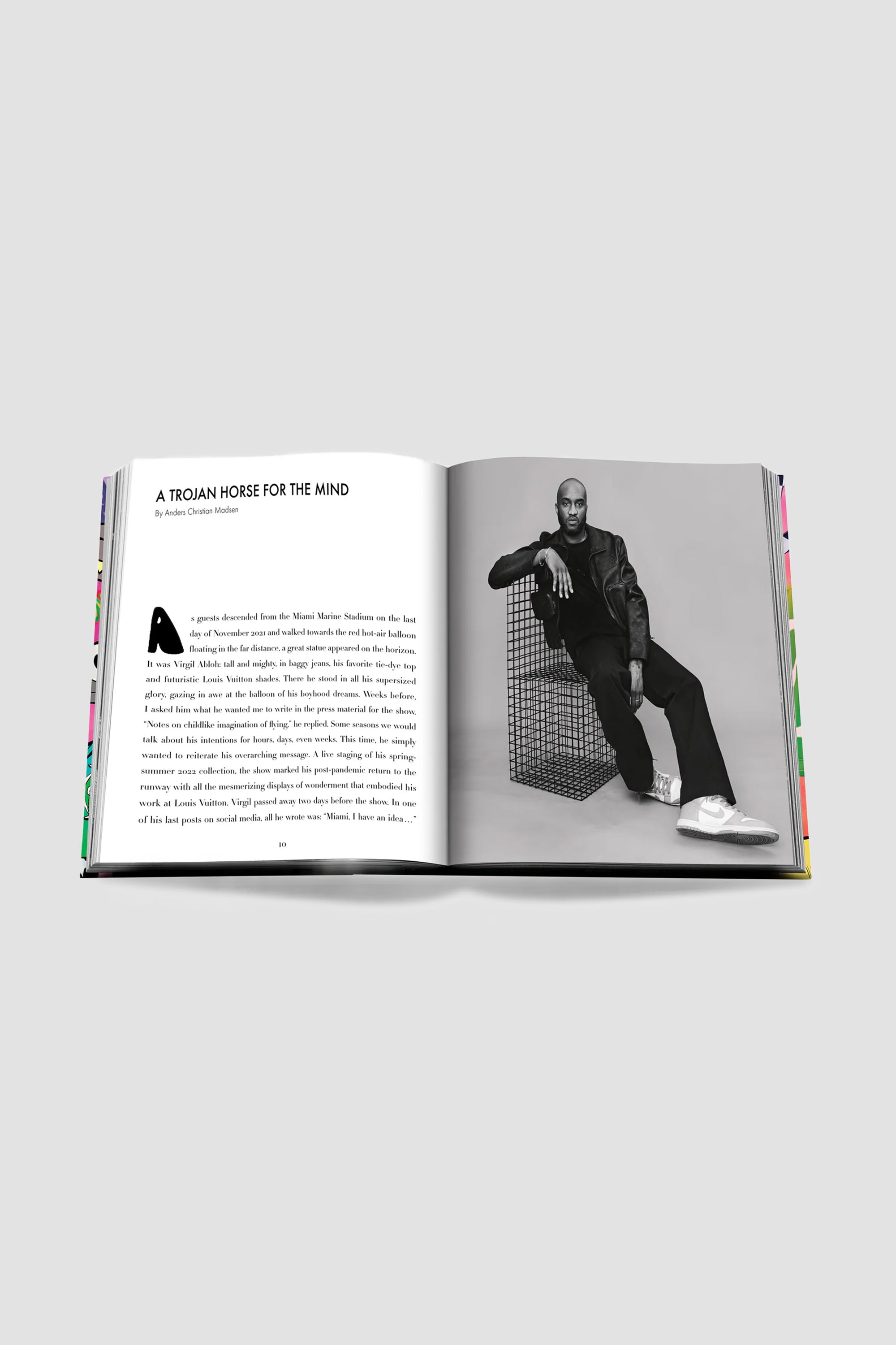 Assouline Louis Vuitton: Virgil Abloh Cartoon Cover