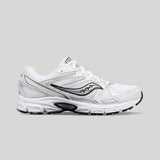 Saucony Unisex Grid Ride Millennium in White/Silver