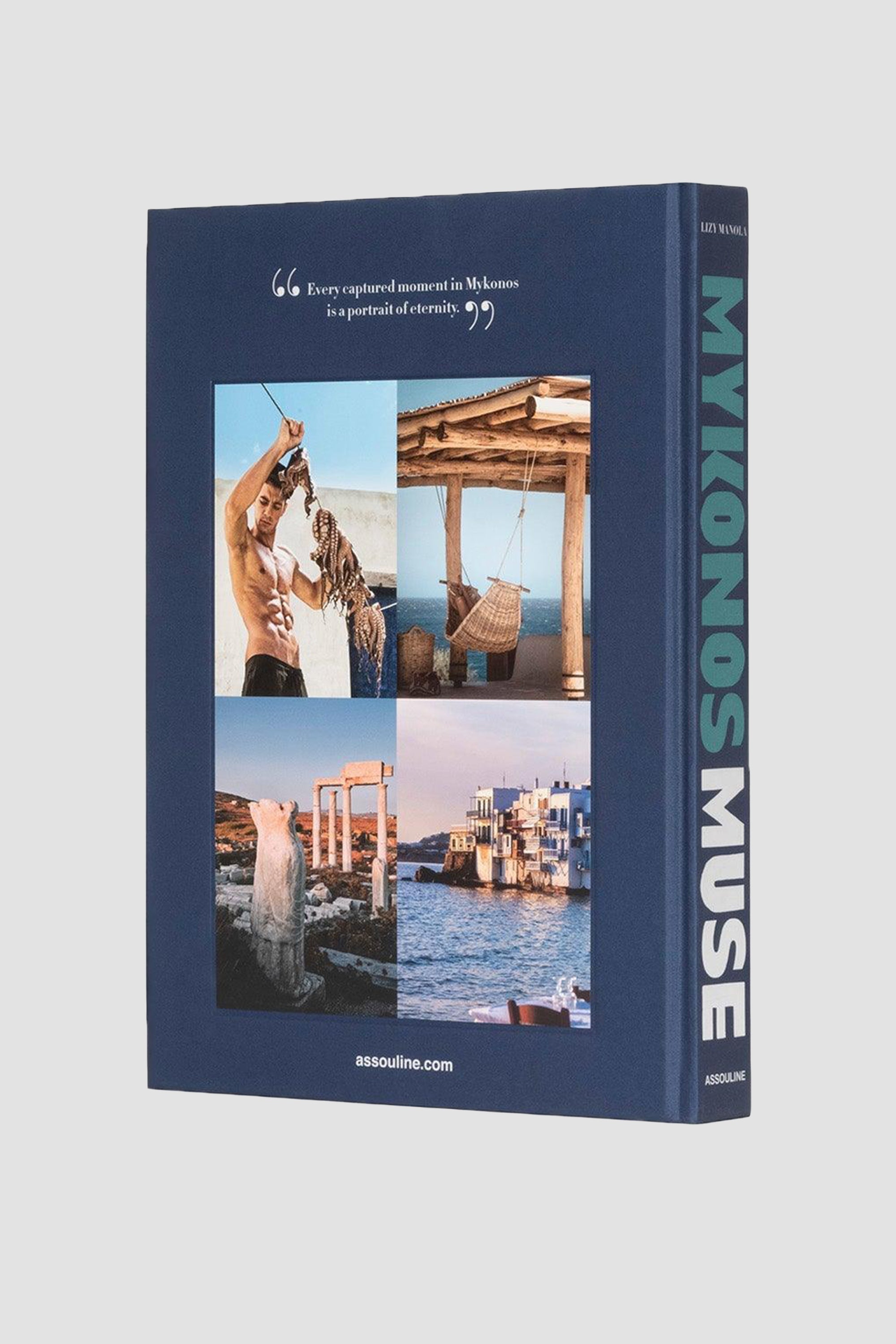 ASSOULINE Mykonos Muse Hardcover Book by Lizy Manola