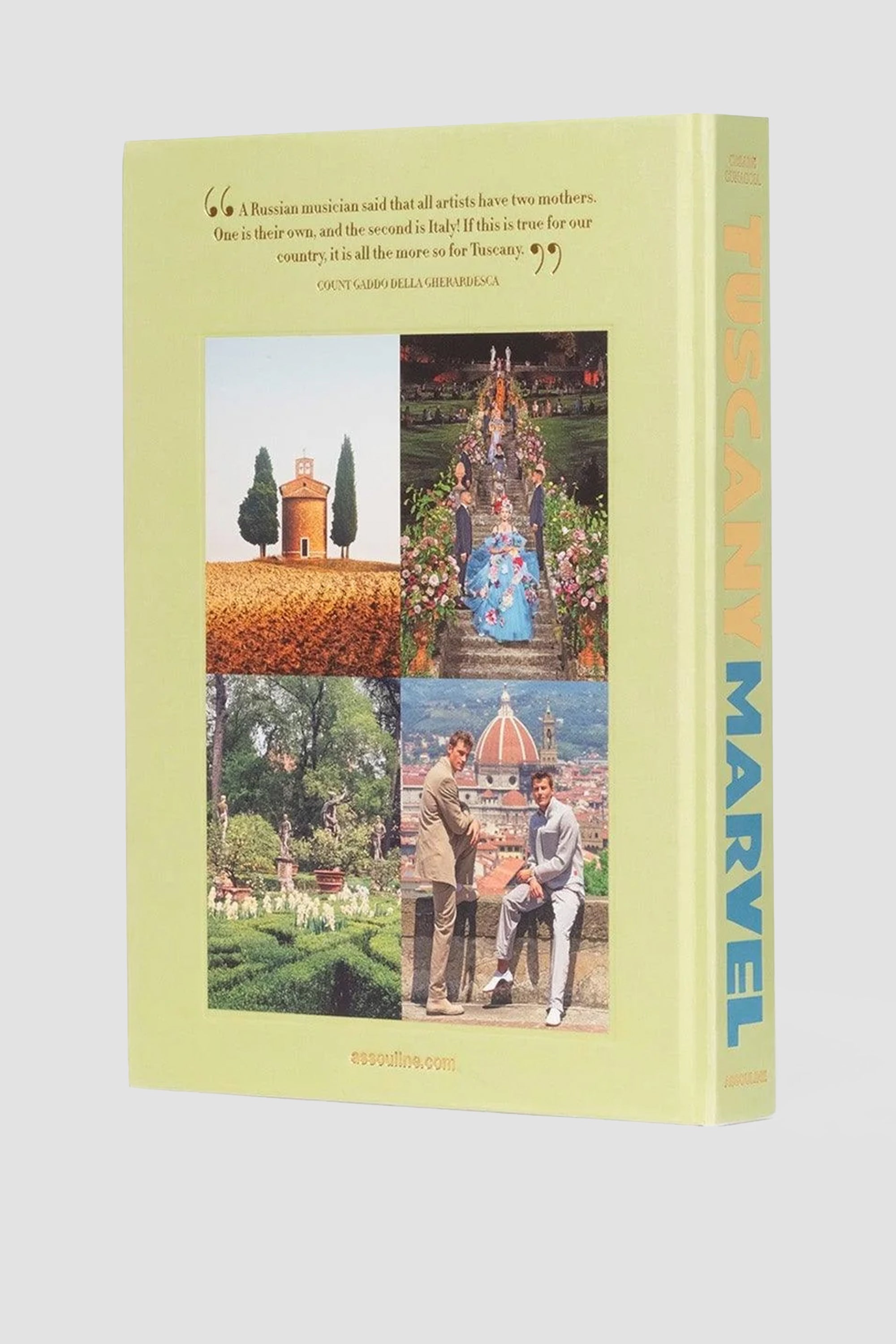 ASSOULINE Tuscany Marvel Hardcover Book by Cesare Cunaccia