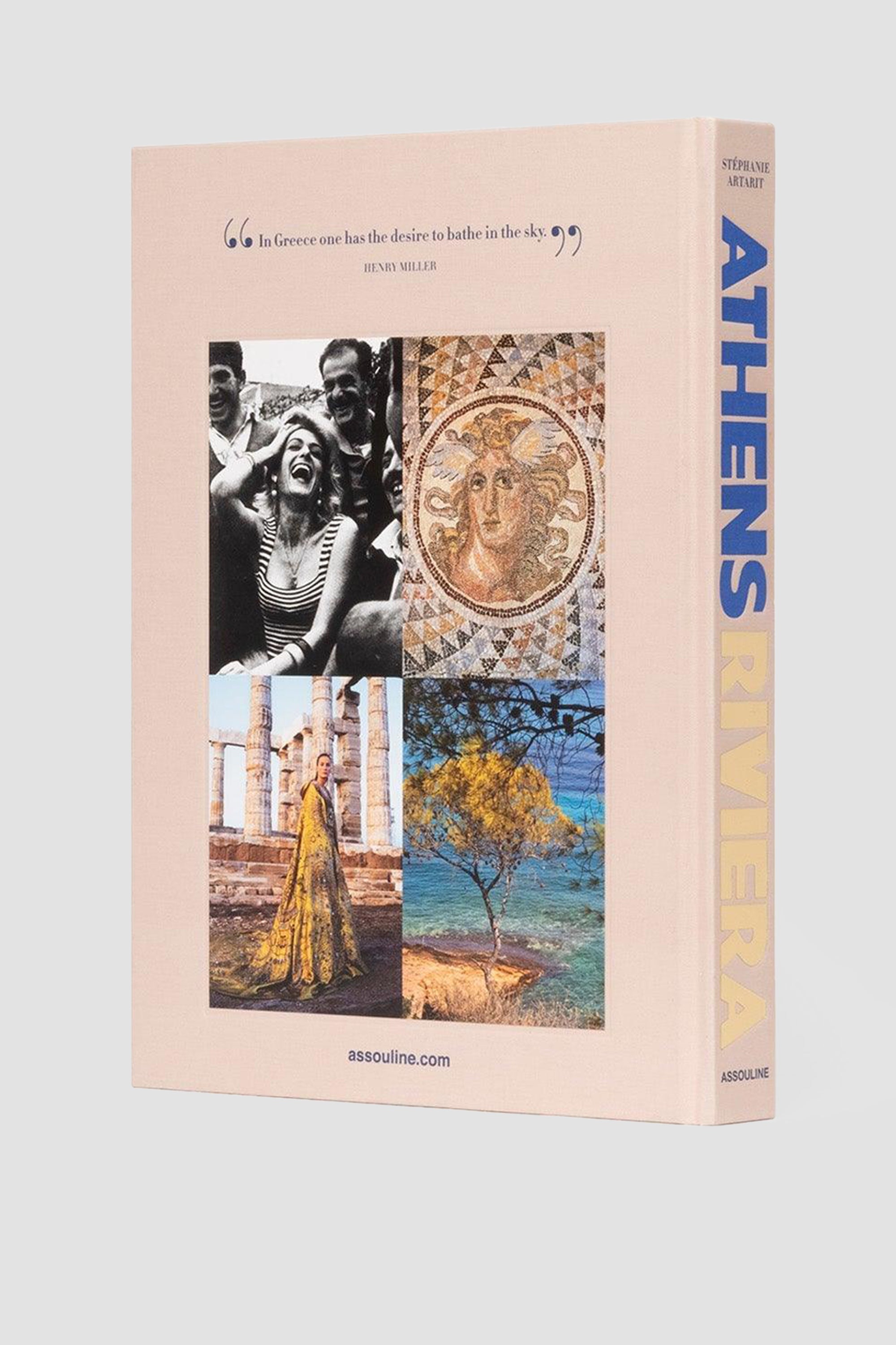 ASSOULINE Athens Riviera Hardcover Book by Stéphanie Artarit