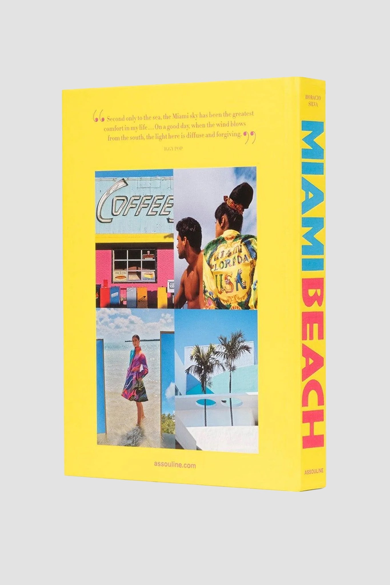 ASSOULINE Miami Beach Hardcover Book by Horacio Silva