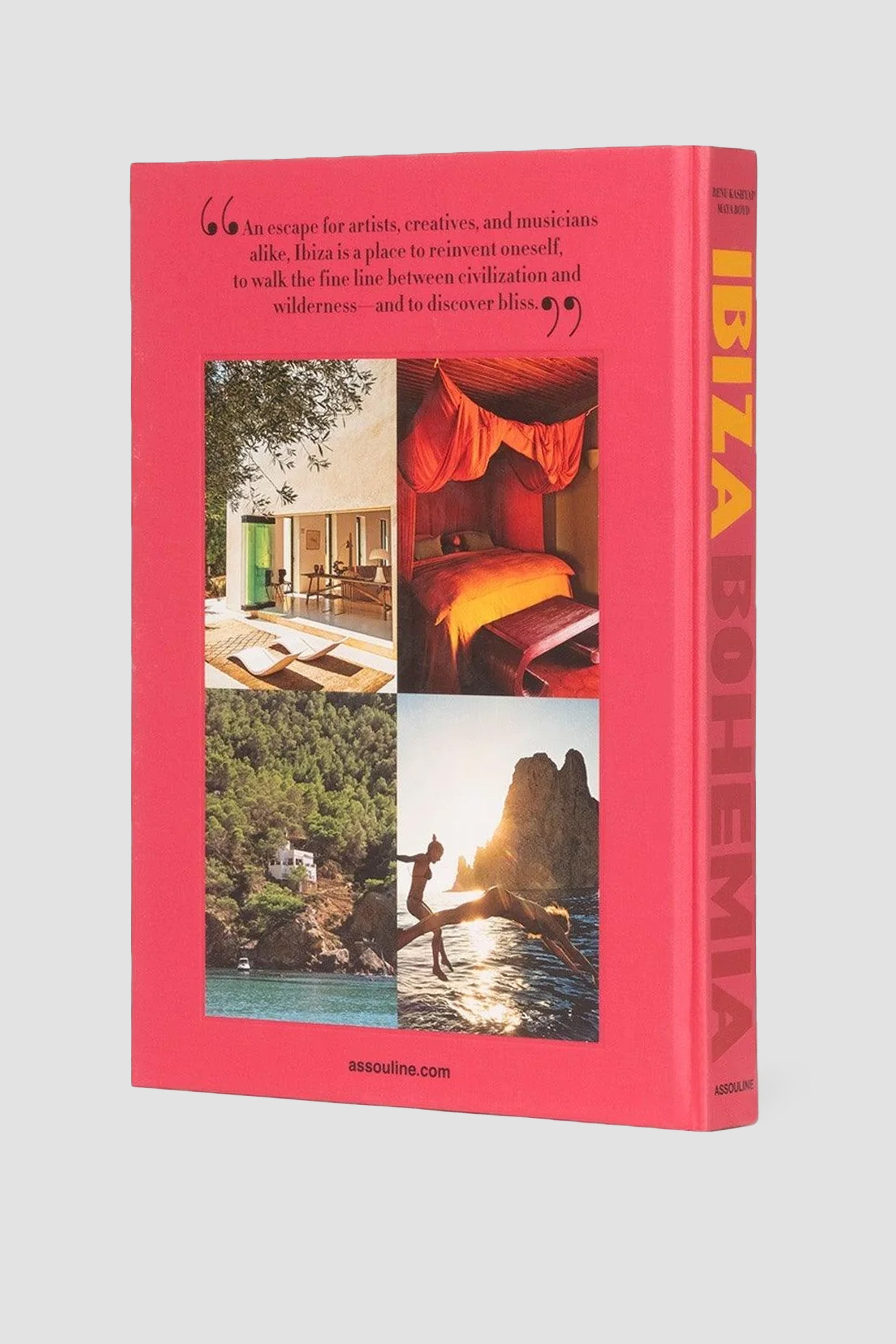 ASSOULINE Ibiza Bohemia Hardcover Book by Renu Kashyap