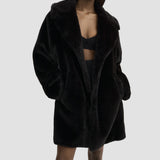 LAMARQUE Women's Linnea Faux Fur Coat