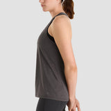 Arc'teryx Women's Teama Tank in Black Heather