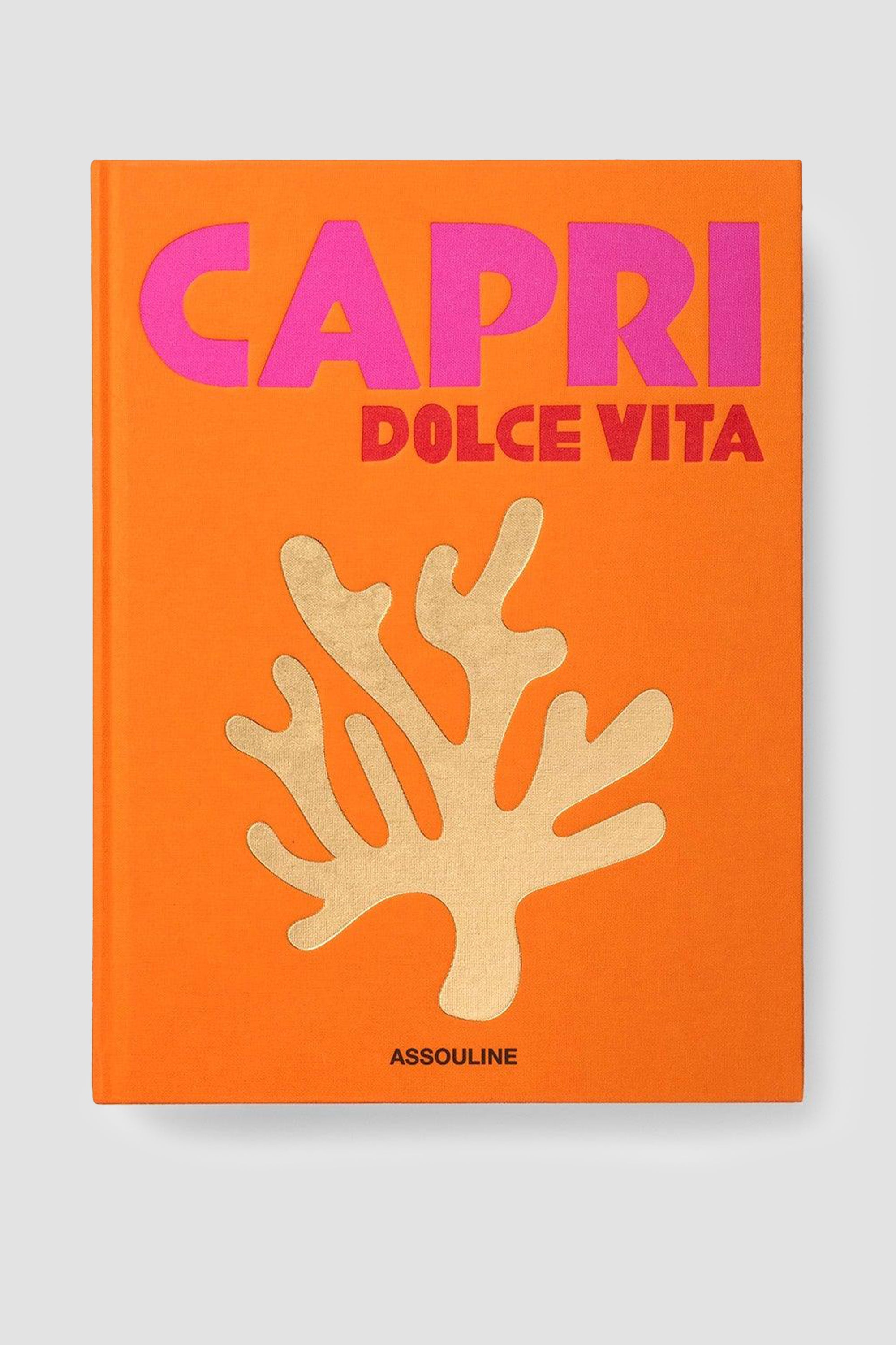 ASSOULINE Capri Dolce Vita Hardcover Book by Cesare Cunaccia