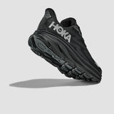 HOKA Clifton 9 GTX pour femme en noir/noir 