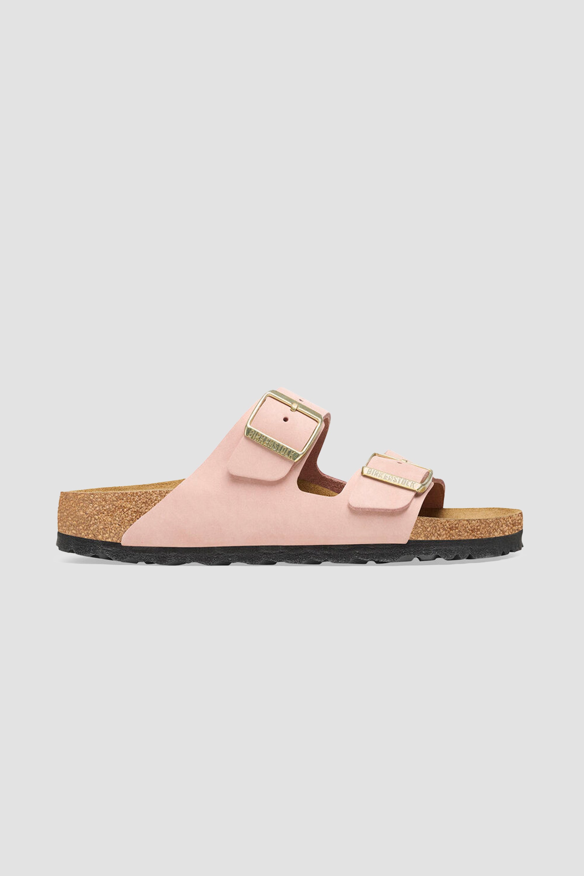 Birkenstock Arizona SFB Nubuck Cuir Unisexe Rose Clair