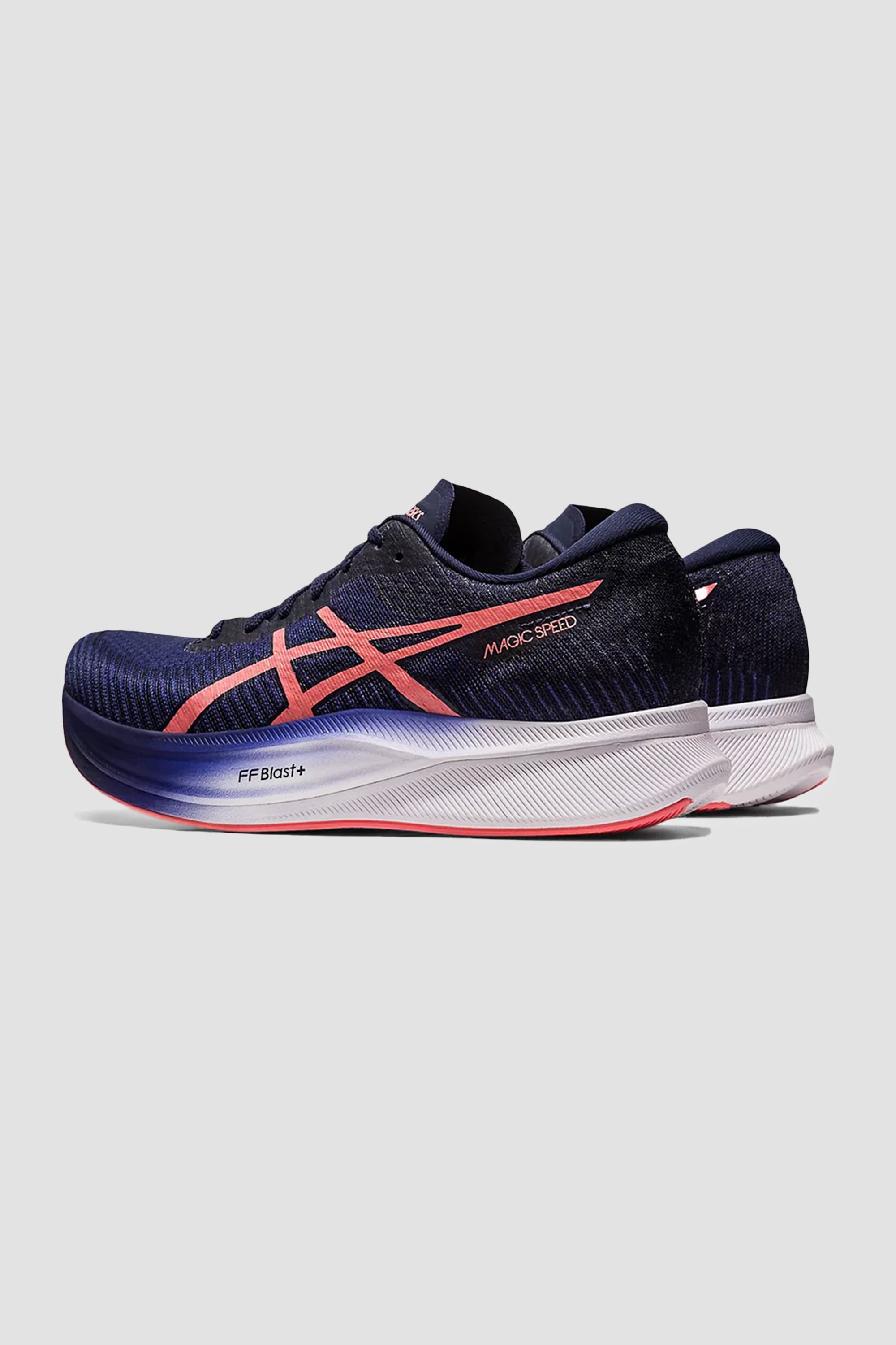 ASICS Magic Speed ​​2 pour femme en bleu indigo/papaye