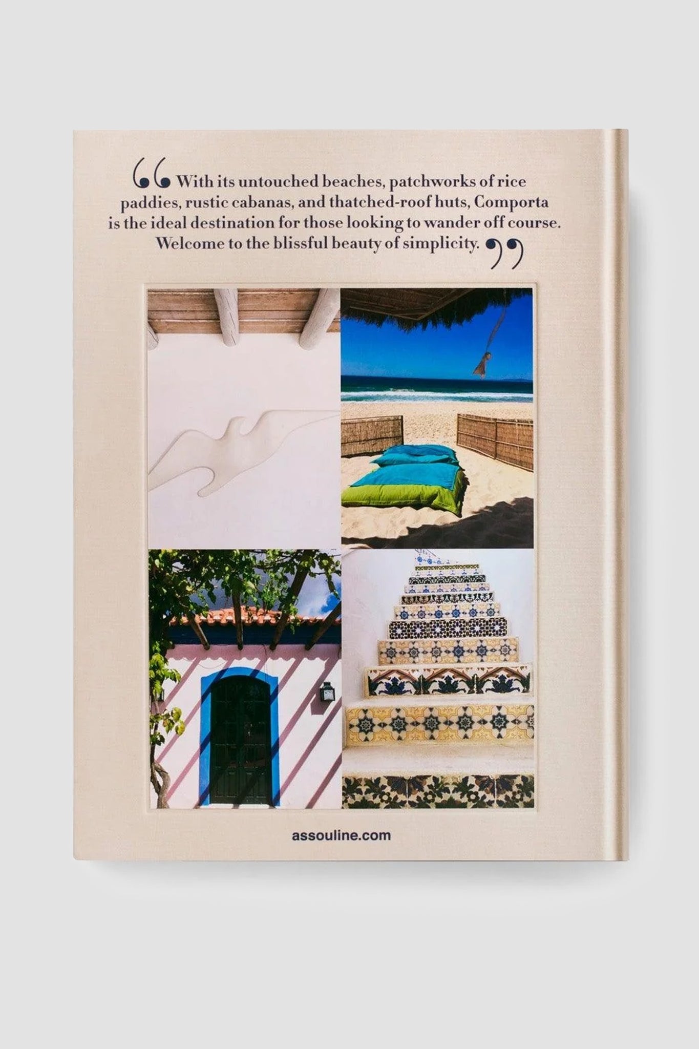 ASSOULINE Comporta Bliss Hardcover Book by Carlos Souza