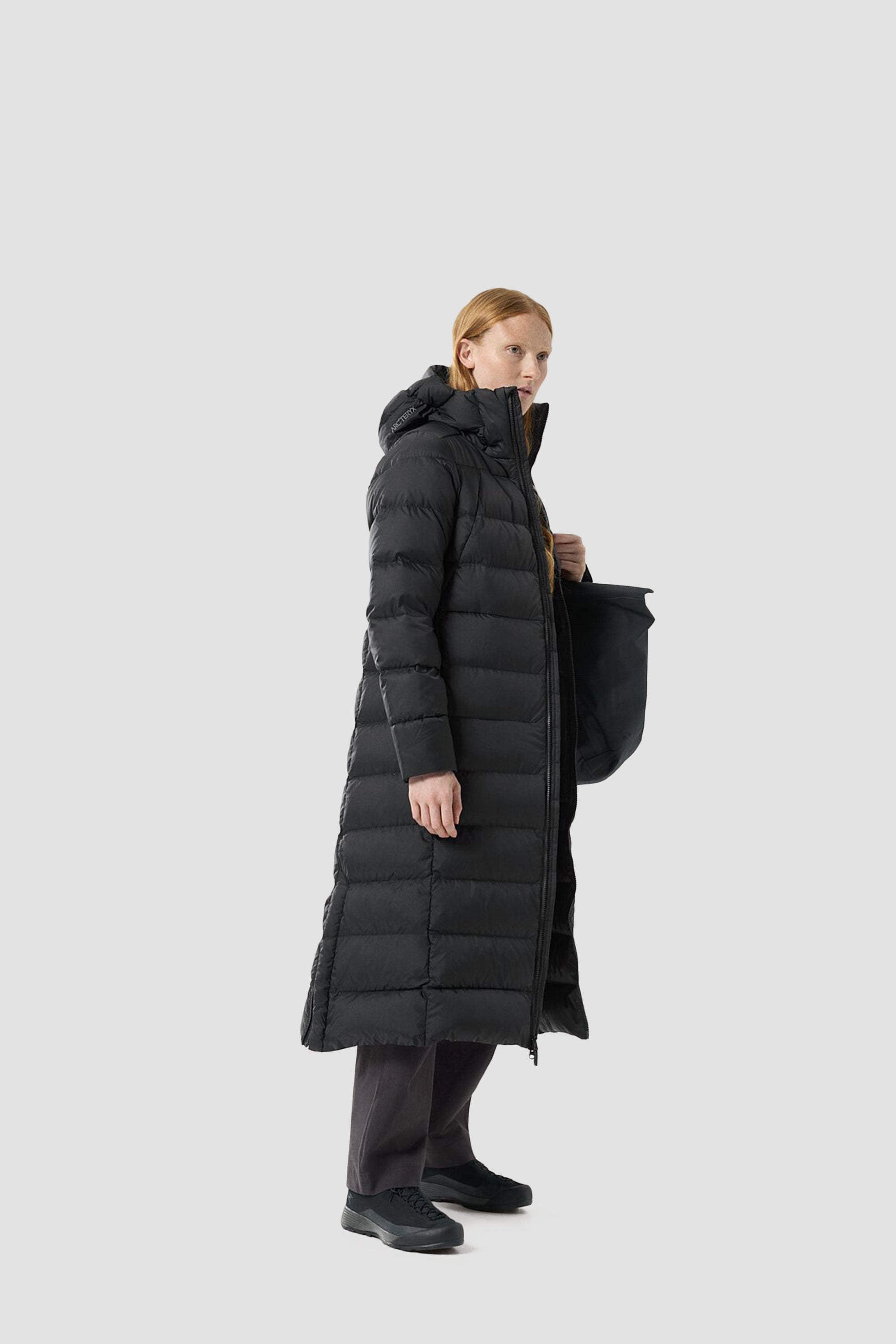 Parka Thorium XLong pour femme Arc'teryx en noir 