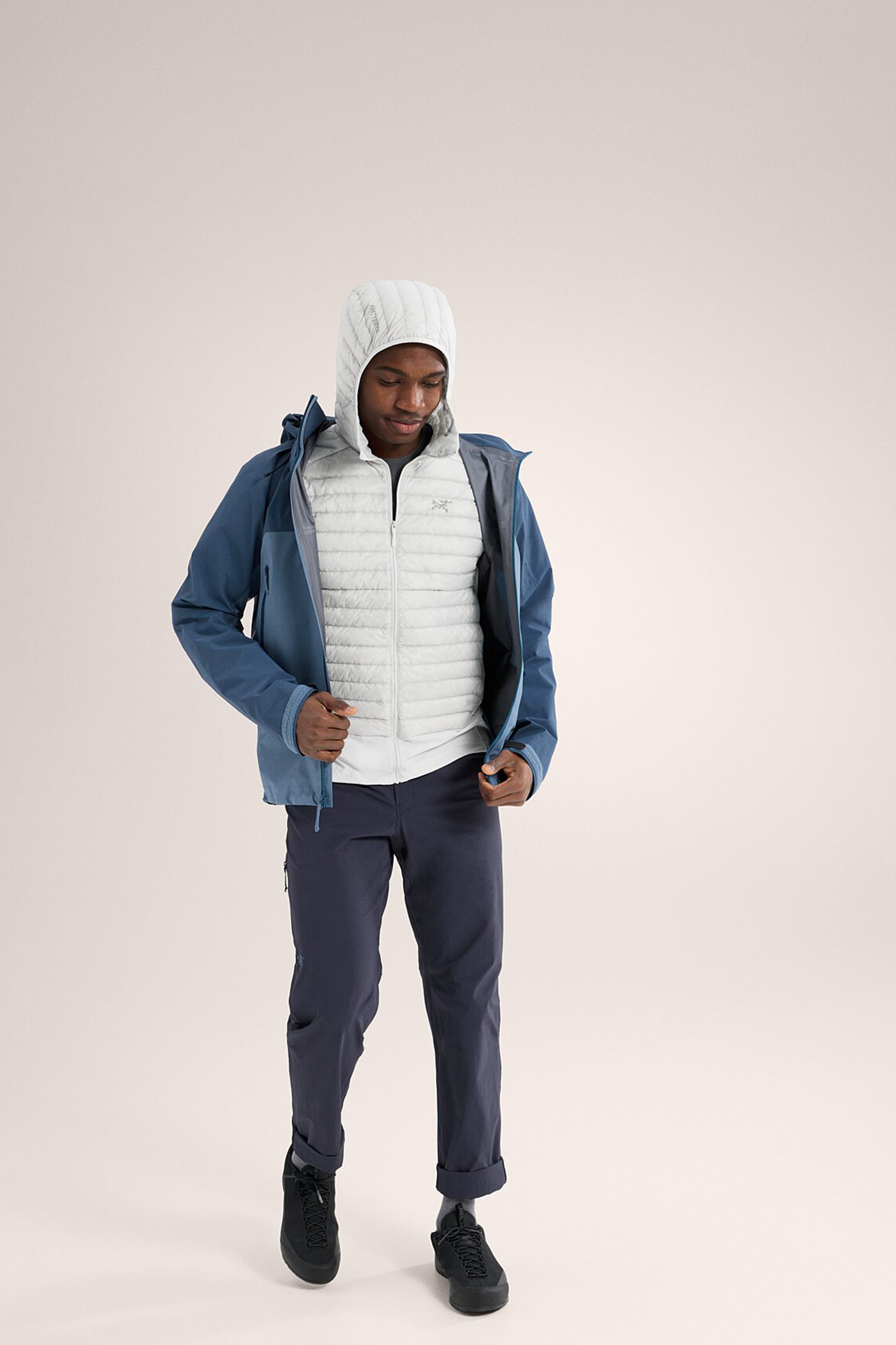 Sweat à capuche hybride Cerium pour homme d'Arc'teryx en Solitude