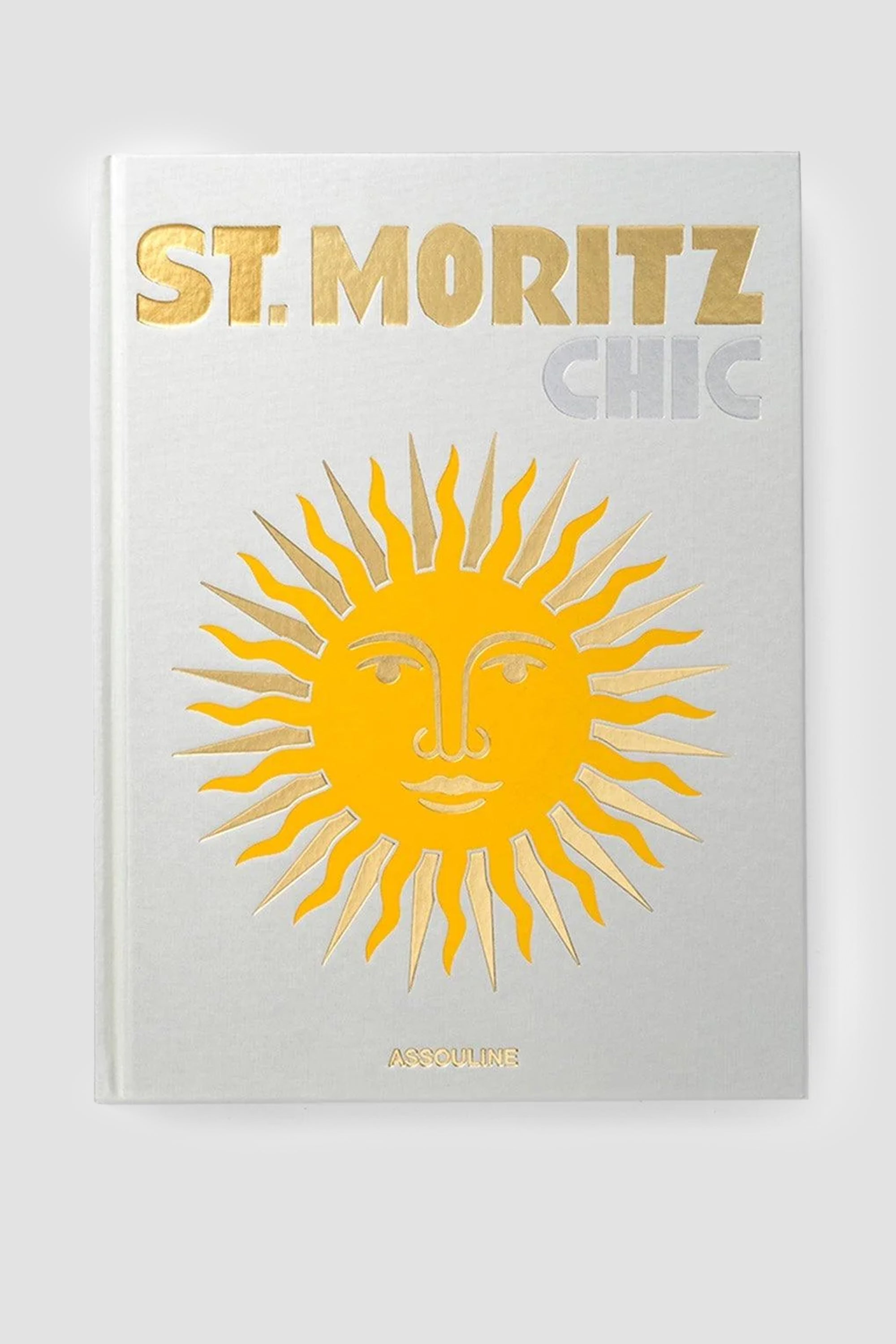 ASSOULINE St. Moritz Chic Hardcover Book by Dora Lardelli