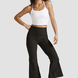 Beyond Yoga Spacedye Slim Racerback Cropped Tank in Cloud White