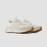 New Balance Women's 327 Sneaker in Linen with Sea Salt