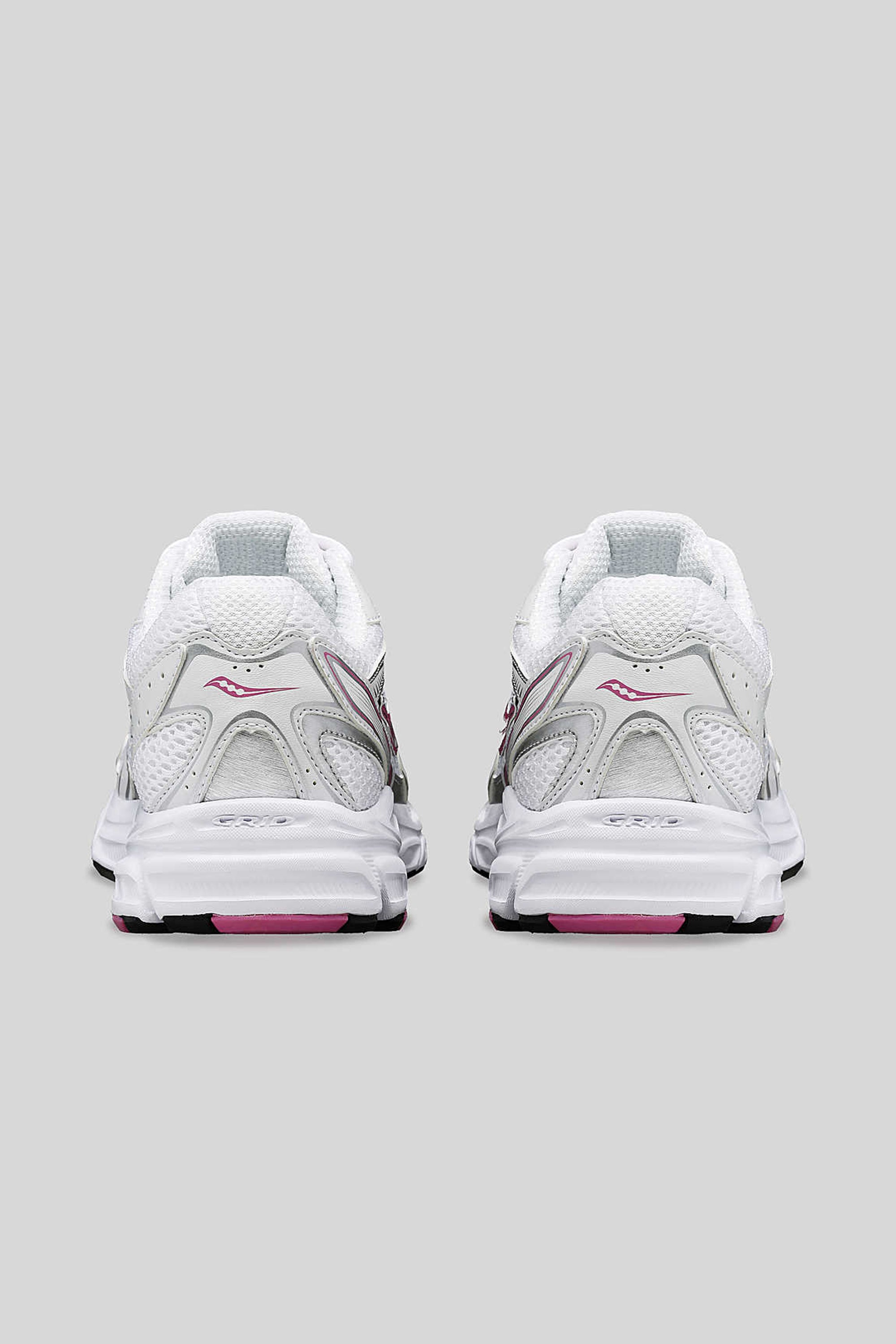 Saucony Grid Ride Millennium pour femme en blanc/rose