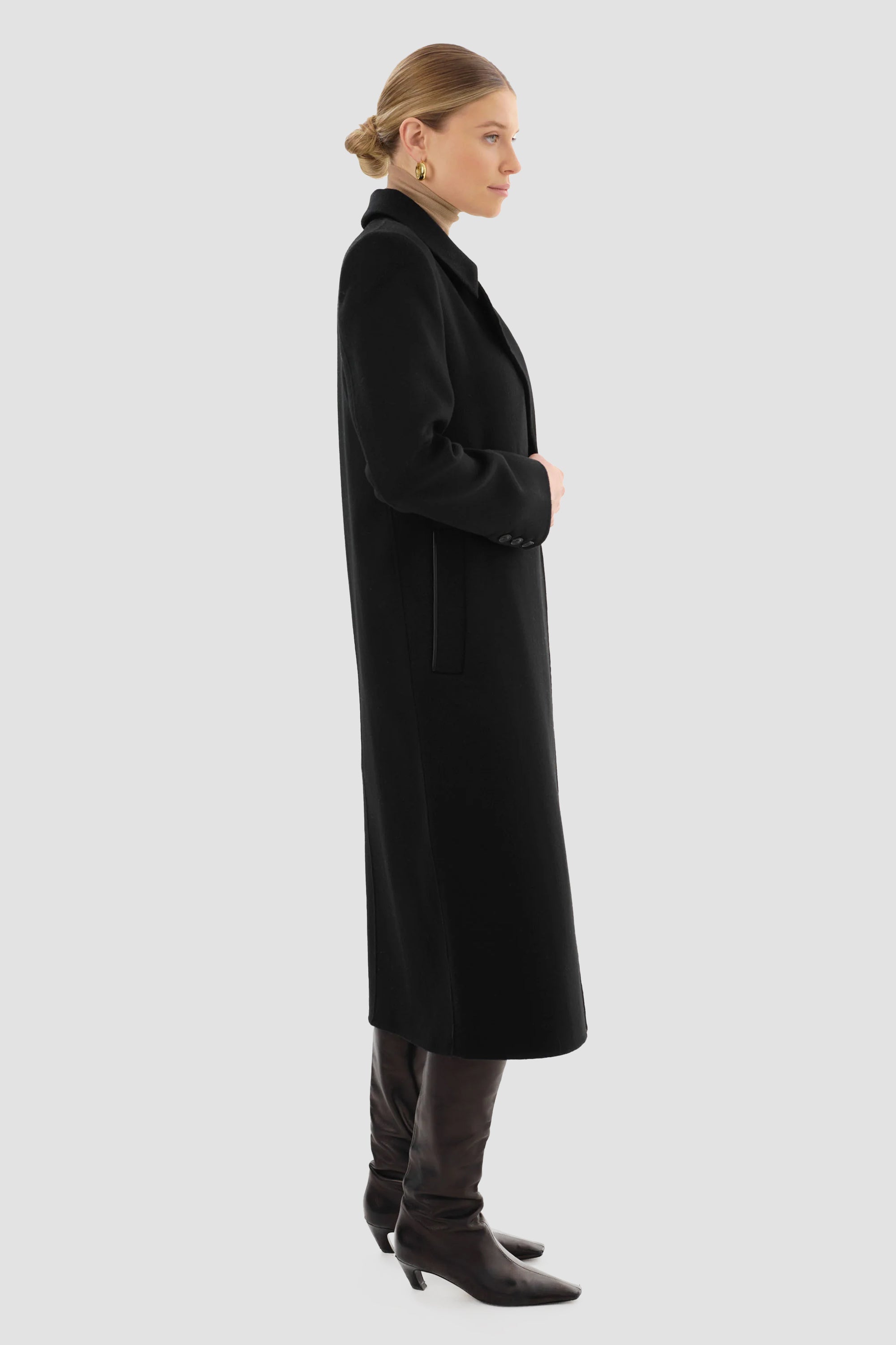 LAMARQUE Women's Lorelei Double Face Wool Coat