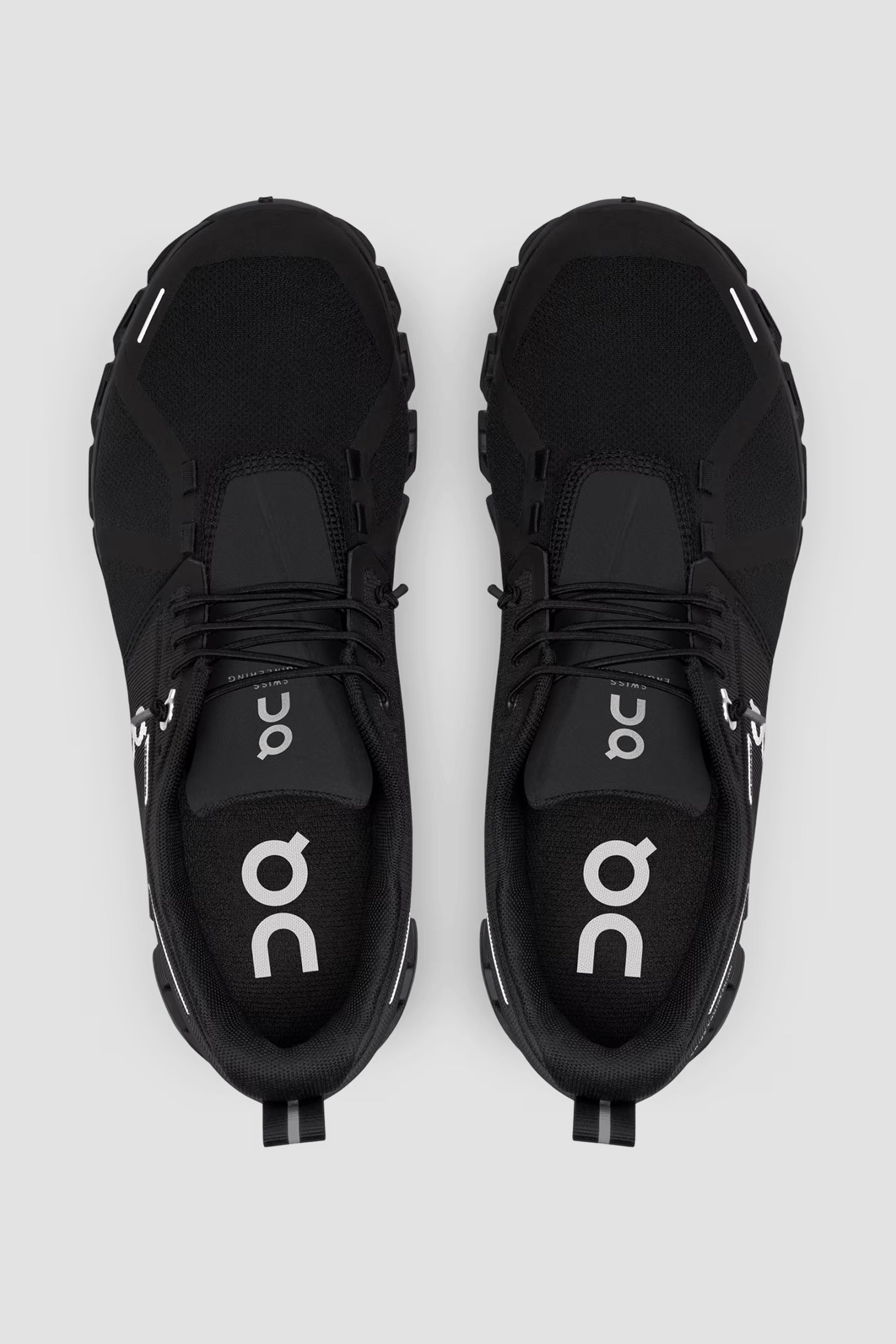 ON | Women's Cloud 5 Waterproof in All Black