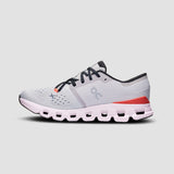 ON Women's Cloud X 4 in Silver | Flame