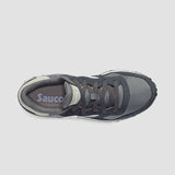 Saucony Women's DXN Trainer in Dark Grey/Beige