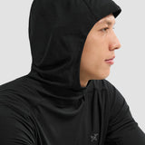 Arc'teryx Men's Ionia Merino Wool Hoody in Black