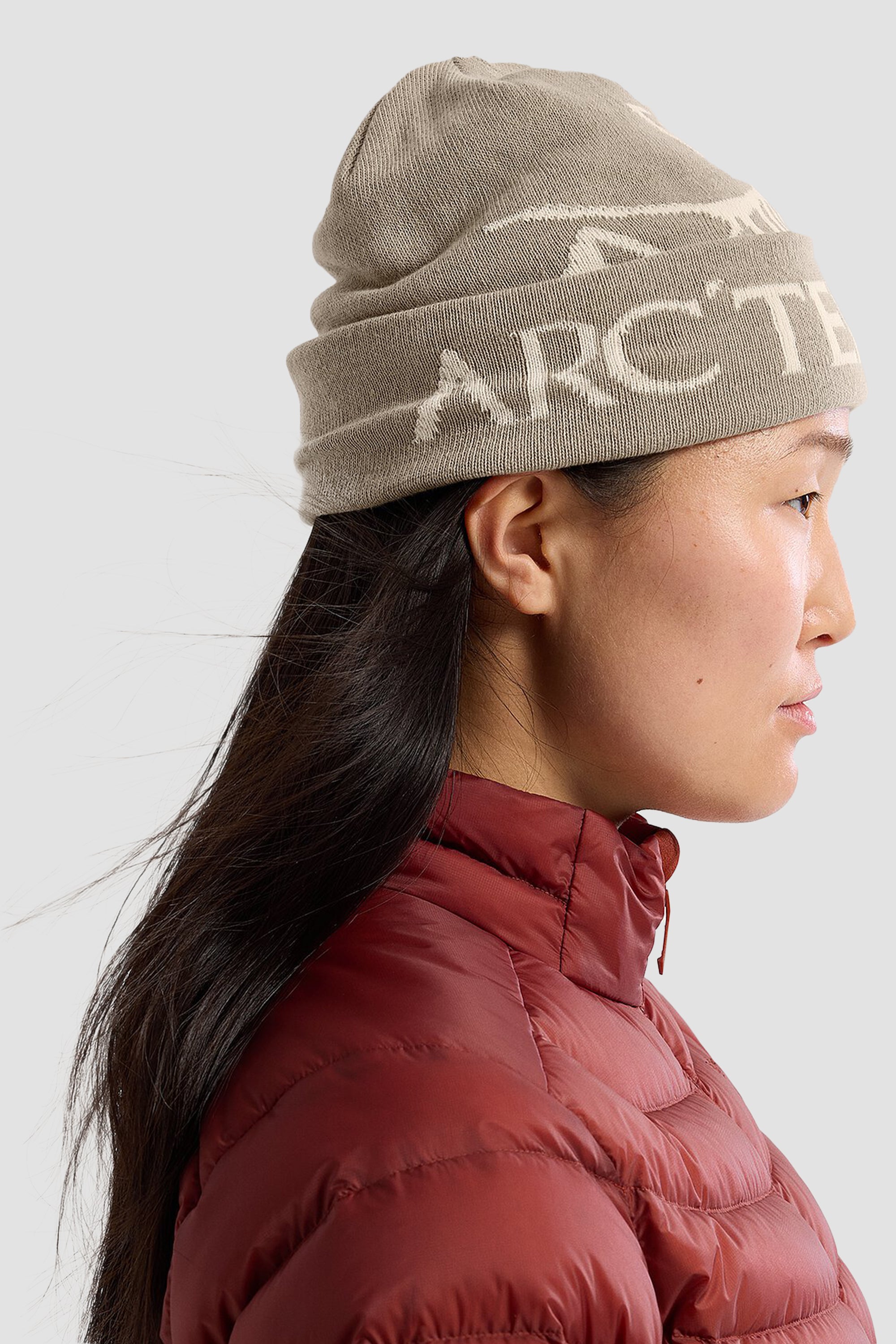 Arc'teryx Unisex Bird Word Toque in Rune/Artic Silk