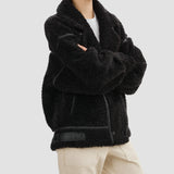 LAMARQUE Woman's Badu Oversized Faux Shearling Jacket