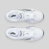 Saucony Unisex Grid Ride Millennium in White/Silver