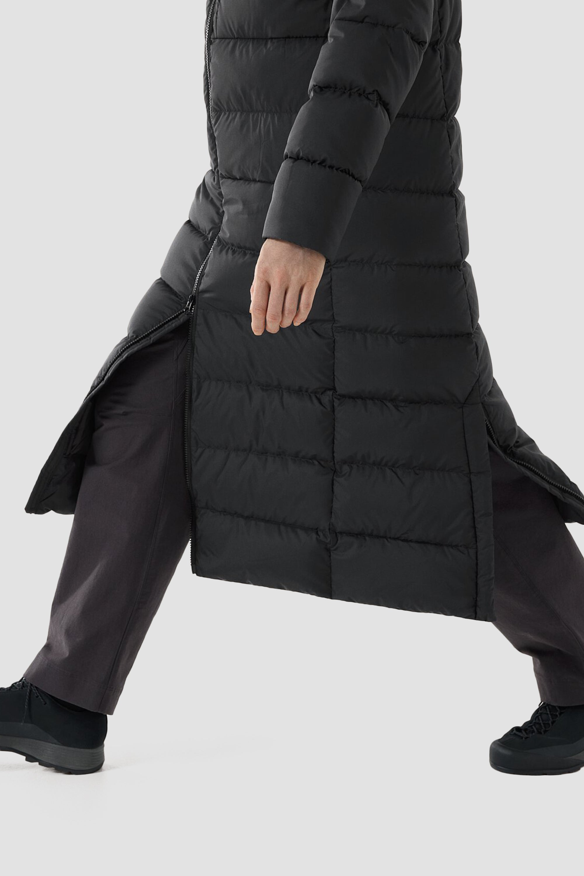 Parka Thorium XLong pour femme Arc'teryx en noir 