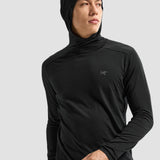 Arc'teryx Men's Ionia Merino Wool Hoody in Black