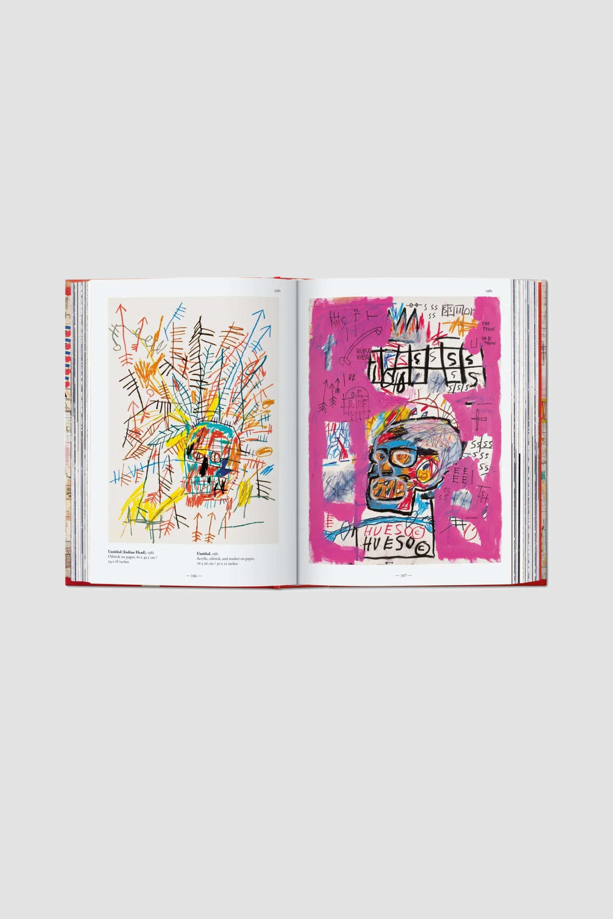 Taschen Jean-Michel Basquiat. 40th Ed Book