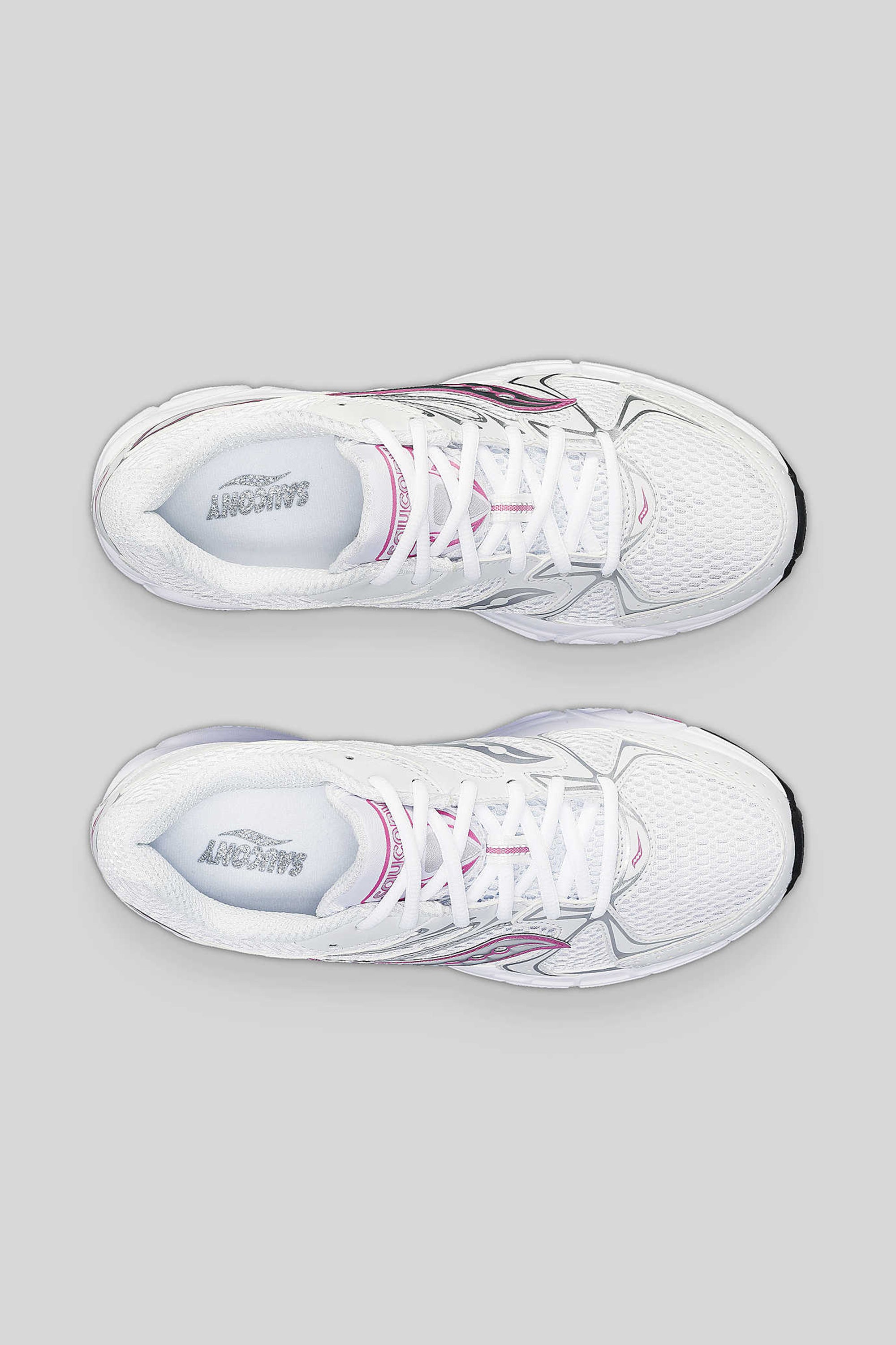 Saucony Grid Ride Millennium pour femme en blanc/rose