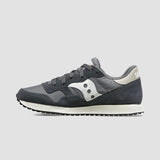 Saucony Women's DXN Trainer in Dark Grey/Beige