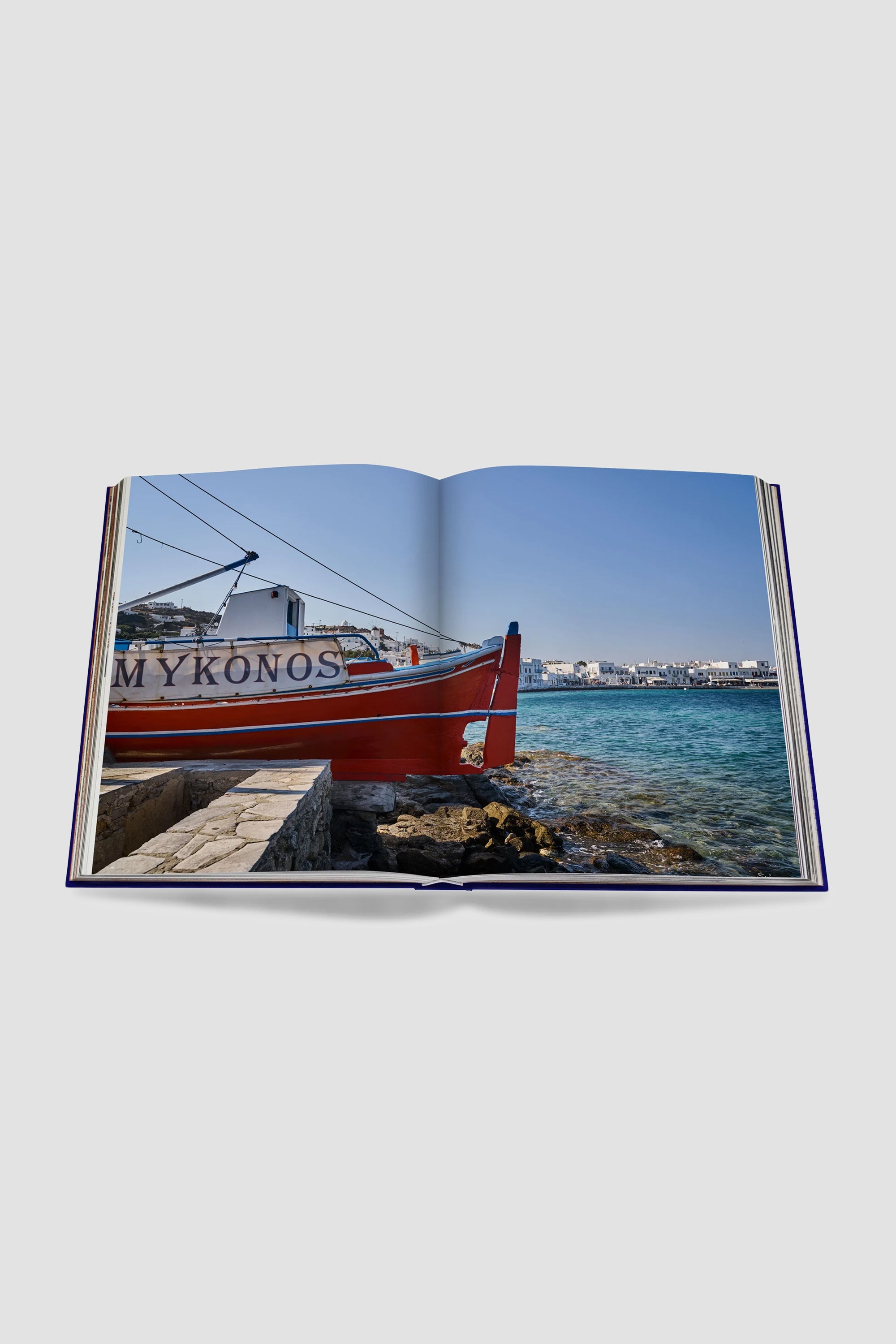 ASSOULINE Mykonos Muse Hardcover Book by Lizy Manola