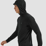 Arc'teryx Men's Ionia Merino Wool Hoody in Black