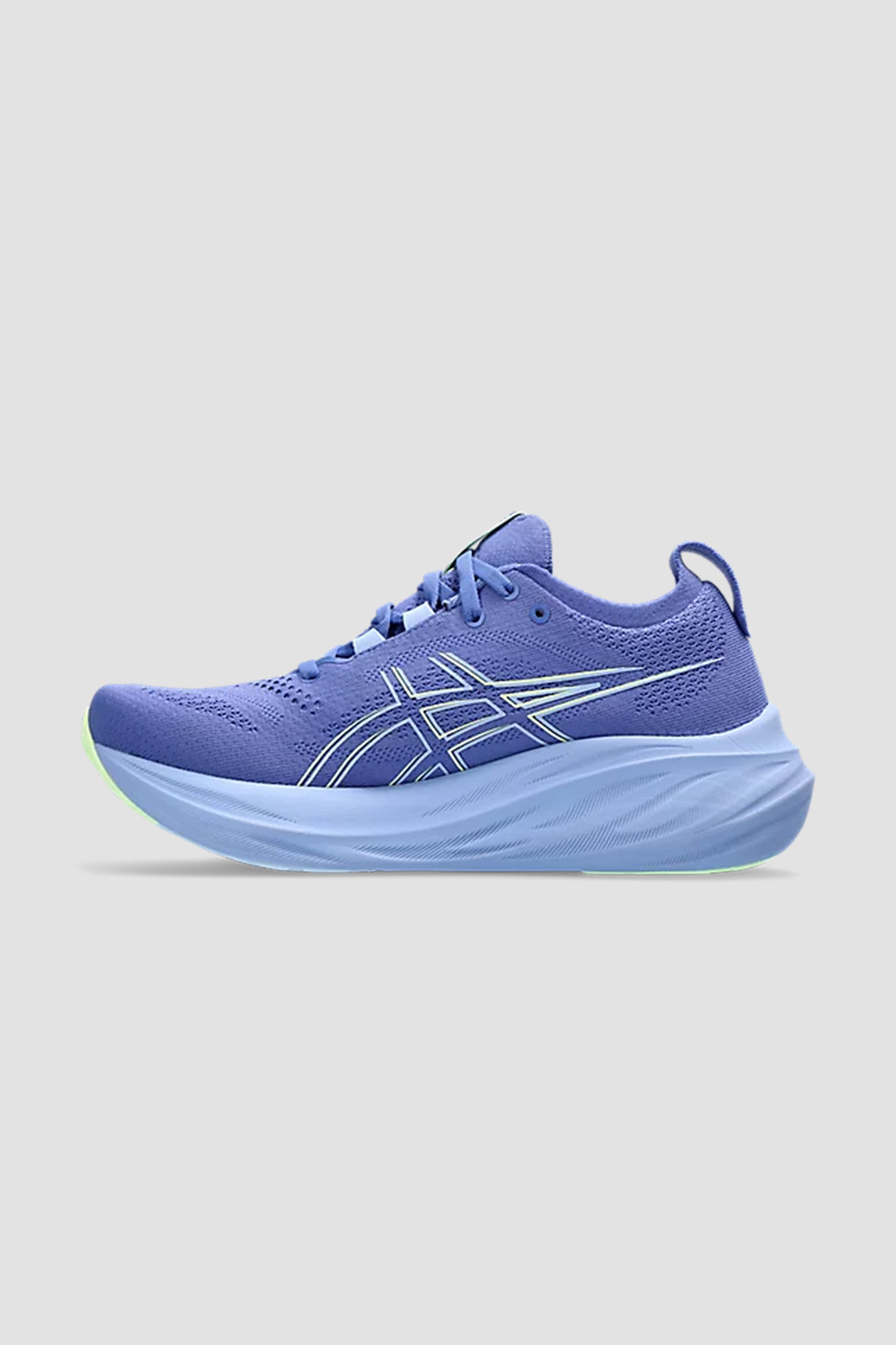 Baskets ASICS Gel-Nimbus 26 pour femmes en saphir/bleu clair