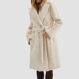 LAMARQUE Women's Abigail Faux Shearling Reversible Coat