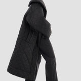 LAMARQUE Women's Hendrika Oversized Quilted Coat