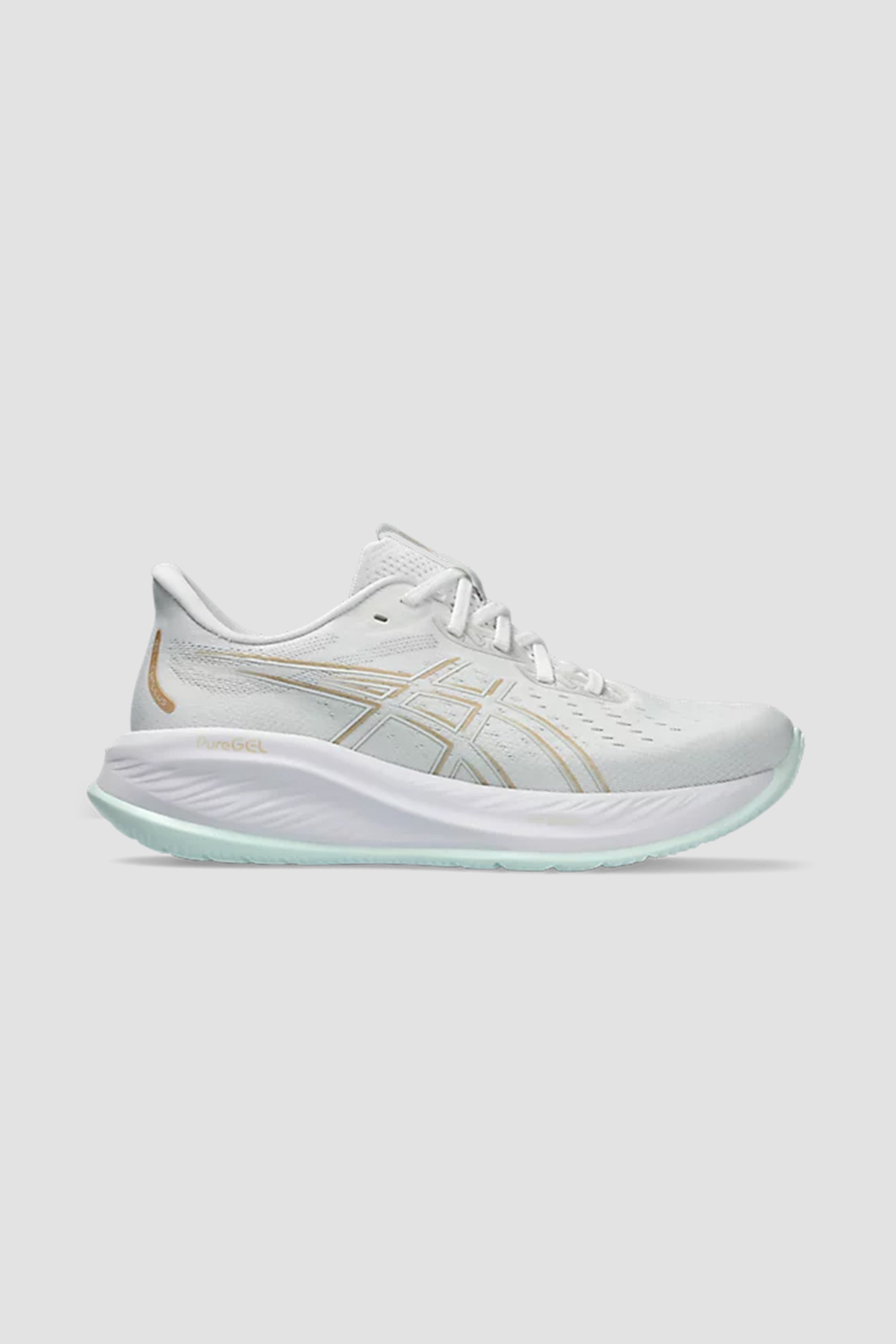 ASICS Gel-Cumulus 26 pour femme en blanc/menthe pâle