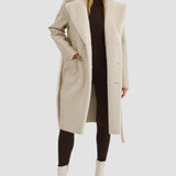 LAMARQUE Women's Abigail Faux Shearling Reversible Coat