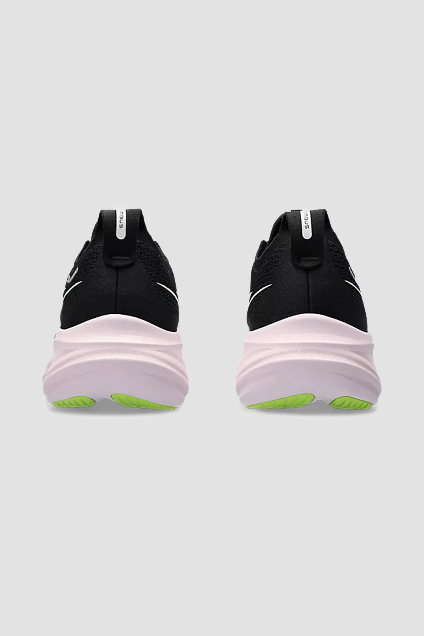 ASICS Women's Gel-Nimbus 26 Sneaker in Black/Neon Lime