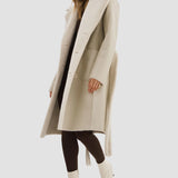 LAMARQUE Women's Abigail Faux Shearling Reversible Coat