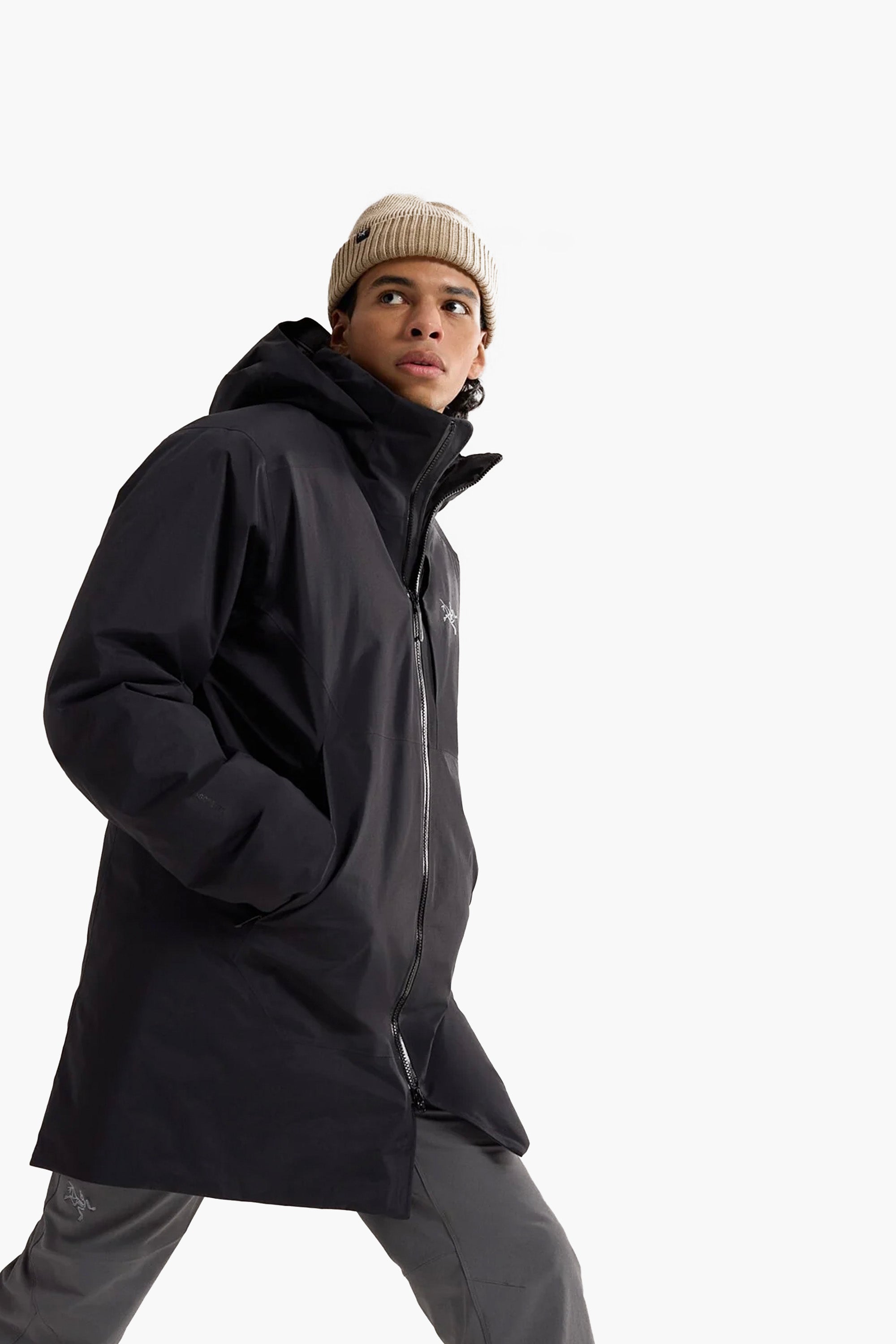 Parka Ralle pour homme d'Arc'teryx en noir 